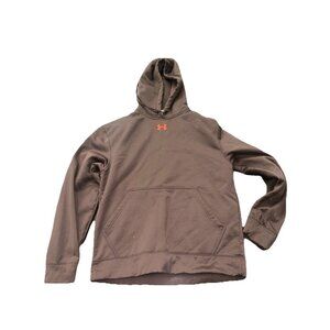 Under Armour Fleece Lined Loose Hooded Pullover Jacket Small